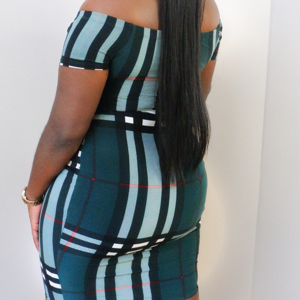 Burberry Dress (Hunter Green)